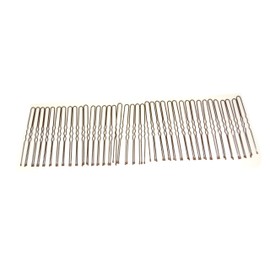 Pack of 36 Brown Waved Hair Pins. Longer Length 6.5cm. Perfect for Buns, Up-Dos and More