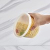 Jaluxing 16 oz. Plastic Deli Containers With Lids, 48 Sets