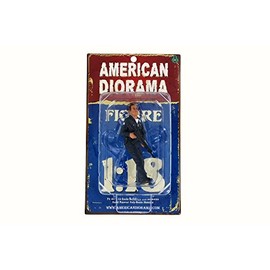 Police Officer II Figure For 1:18 Scale Models by American Diorama