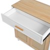 MegaChoice Hidden Cat Litter Box Enclosure Furniture, 31.5'' Wood Litter
