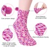 YSense Snug Gifts for Women Fluffy Socks Christmas Socks Cupcake