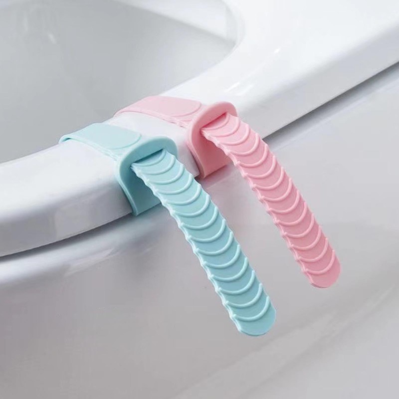 AYNKH 3PCS Soft Thicker Toilet Seat Warmer with Handles, Button
