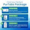 PurTabs 3.3 gram Sporicidal NaDCC Tablet Disinfectant - Multipurpose, Concentrated