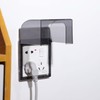 IMIKEYA Flip Waterproof Outlet Cover for Outdoor & Indoor Use