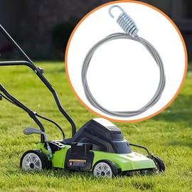 ECSiNG 2pcs Bowden Cable with Spring Lawn Mower Drive Cable for Engine Brake Wheel Drive Throttle
