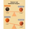 Silent Basketball Size 6 28.5" Airless Indoor Training Ball 20