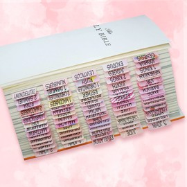 Bible Tabs for Women, Bible Index Tabs Old & New Testament for Study Bible, Journaling Supplies, 100 Laminated Book Tabs - 66 Books Plus 7 Catholic Books, 8 Ref, 19 Write-on, Easy to Read - 2 Pack