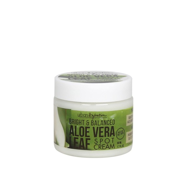 Urban Hydration Bright & Balanced Aloe Vera Leaf Spot Cream | Fights Acne, Detoxes and Smooths Skin, Anti-Aging Benefits For All Skin Types | 1.7 Fl Ounces