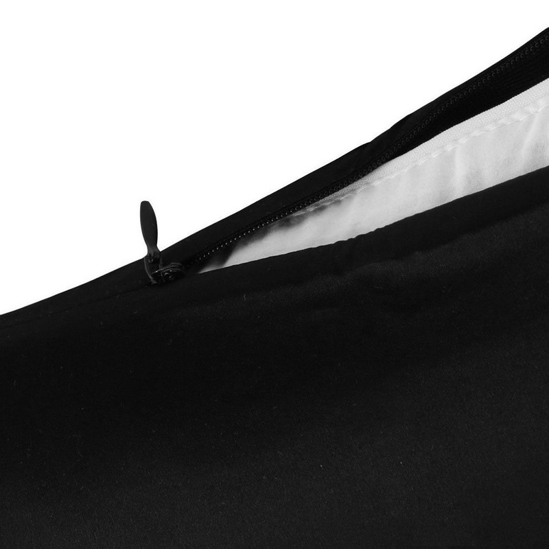 Zippered Satin Pillowcases, Super Soft and Luxury Standard Pillow Cases