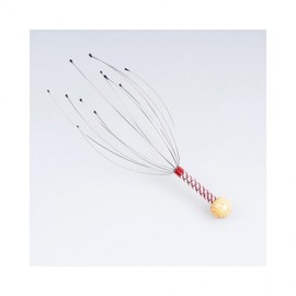 Lumina D Head Scalp Massage Acupressure Octopus Foot Handy Massager m10603