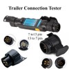 TONZACK 7 Pin/13 Pin Trailer Tester 12 V Drag Light