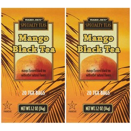 Trader Joe's Mango Black Tea - PACK OF 4