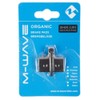 M-Wave 1 Pair Disc Brake Pads Organic Brake Pad Adjustable