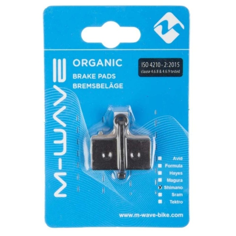 M-Wave 1 Pair Disc Brake Pads Organic Brake Pad Adjustable