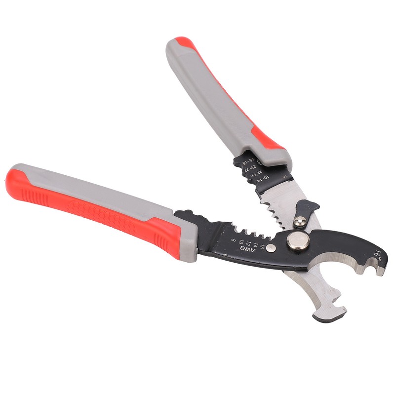 Wire Stripper Cutter Cable Cutting Stripping Pliers 55‑60HRC Hand Tools