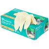 Bodyguard Gl8883 Powder Free Disposable Latex Glove, L Size, White,