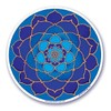 Moonlight Lotus Mandala Decal