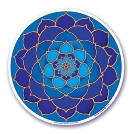 Moonlight Lotus Mandala Decal
