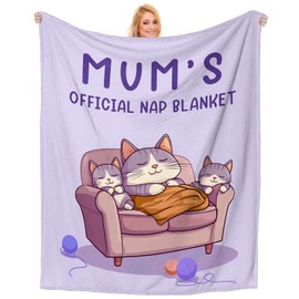 Einanmut Gifts for Mum Christmas, Best Mum Gifts from Daughter Son - Blanket, Mum Birthday Gifts, Birthday Gifts for Mum, Birthday Presents for Mum, Mothers Gifts, Mummy Gifts