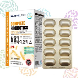 Natureland Complete Probiotics 60 Capsules 1 Box