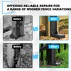 Thickened Fence Post Repair Kit, Heavy Duty Fence Post Anchor