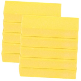 Healvian 10pcs Nail Buffer Blocks Multi-sided Sponge Nail Files for Manicure Pedicure Chic for Sanding