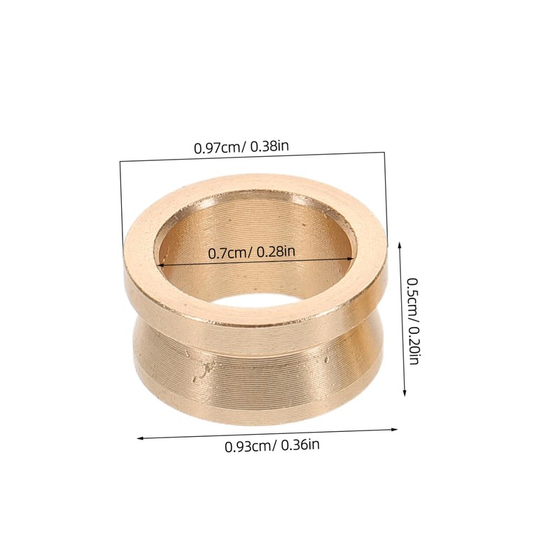 Gatuida 2pcs Fishing Rod Repair Guide Rings Durable Replacement for