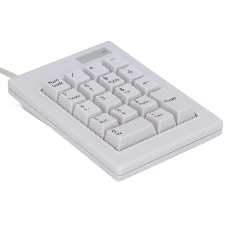 Mechanical Numpad 18 Keys Linear Action Switch USB Port Splashproof