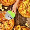 Handheld Pizza Slicer | Stainless Steel Kitchen Gadget with Protective