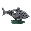 Shark Sculpture Hollowed Waterproof Resin Durable 7.3in Long 4.5in Wide