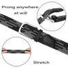 JUKMO Elastic Braided Belt, Stretch Woven Belt in Gift Box