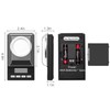 50g/1.7637oz High Precision Digital Milligram Scale, 0.001g /0.0001oz accuracy, Portable