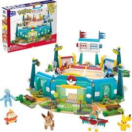 Mega Pokémon Building Toys Set Training Stadium with 1107 Pieces