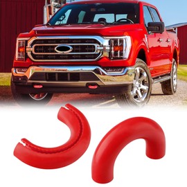 Front Tow Hooks Covers Compatible with 2004-2024 Ford F150, Bronco Base/Big Bend/Outer Banks 2021-2024, 2017-2021 Toyota Tundra