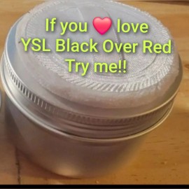 The Fragrance Factor Yes Black Red  Perfume Fragrance Dusting Body PowderHUGE  5oz
