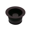 Westbrass D2105-12 3-1/2" EZ-Mount Brass Kitchen Sink Waste Disposal Drain