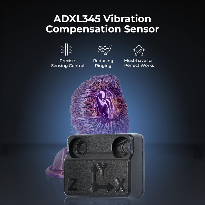 Creality ADXL345 Sensor de compensación de vibraciones para Ender-3 V3