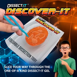 Discover-It Dissection Kit for Kids, Owl Pellet Science Lab Kit to Learn About Animals, Science Toys for Kids Ages 5 and Above