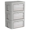 CYhom 3Pack Frame Storage Box - Clothes Storage Bin Bags