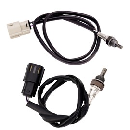 AHL - 2 sensores de oxígeno O2 02 delanteros y traseros 32700005 932-14065 32700006 932-14066 para Harley Dyna Fat Bob FXDF/Low Rider FXDL 2012-2017, Low Rider S FXDLS 2016-2016 17, boboboboboFXDB 2012-2017