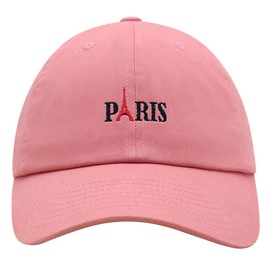 JPAK Eiffel Tower Premium Dad Hat Embroidered Cotton Baseball Cap Paris Logo