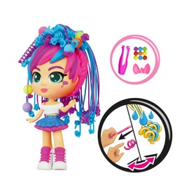 CurliGirls - Collectible Dolls - Bayli Doll - Magic Hair for Endless Hairstyles - Girl Toy Gift - Accessories Included - Doll 15cm