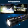 Rechargeable Flashlight, 2 Pack 900000 High Lumens Super Bright Flash