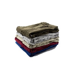 Leward Men's Cotton Twill Cargo Shorts Outdoor Wear Lightweight (US, Numeric, 36, Regular, Regular, Khaki)