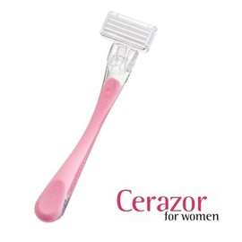 Serezier Pink Ceramic Women's Hair Epilator Face Body Shaver Self-Eraser / 세레이져 핑크 세라믹 여성용 제모기 얼굴 바디 면도기 셀프 제