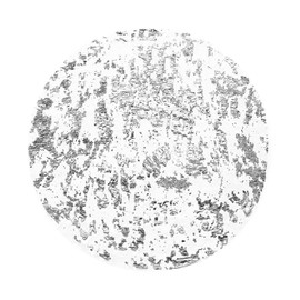 YLUSUJAKX Disposable Silver Placemats Set of 12 Silver Doilies Charger Round Metallic Glitter Foil Pressed Dining Table Decoration Centerpieces for Party Wedding Birthday