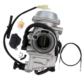 SVKCAR Carburetor for Honda TRX300FW FourTrax 300 4x4 1996 1997 1998 1999 2000 ATV Carb #16100-HN0-672 16100-HN5-672, with Choke Cable