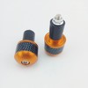 Szmsmy 7/8" Motorcycle Bar End Carbon Fiber Exterior Handle Handle