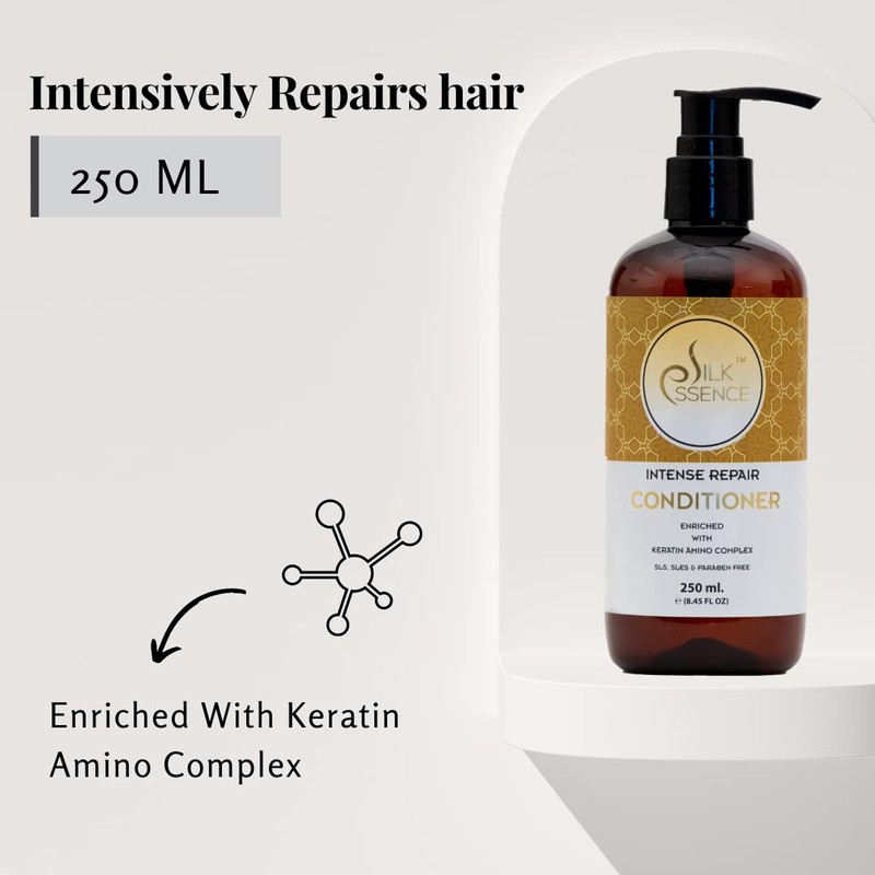 SILK ESSENCE Intense Repair Keratin Conditioner (250Ml)