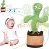 SHAVINGFUN Talking Cactus toy,Singing Cactus,Voice Recorder Baby Toys,Talking and Singing